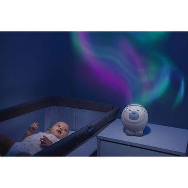 Chicco projektor ledních medvědů 0M 2 v 1 projektor do postýlky a nočního stolku 1 kus 1 kus