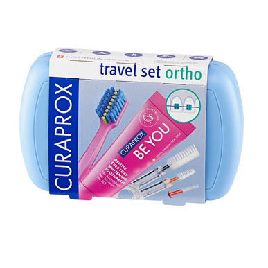 Curaprox Be You Ortho sada pro ústní hygienu modrá 1 kus 1 kus