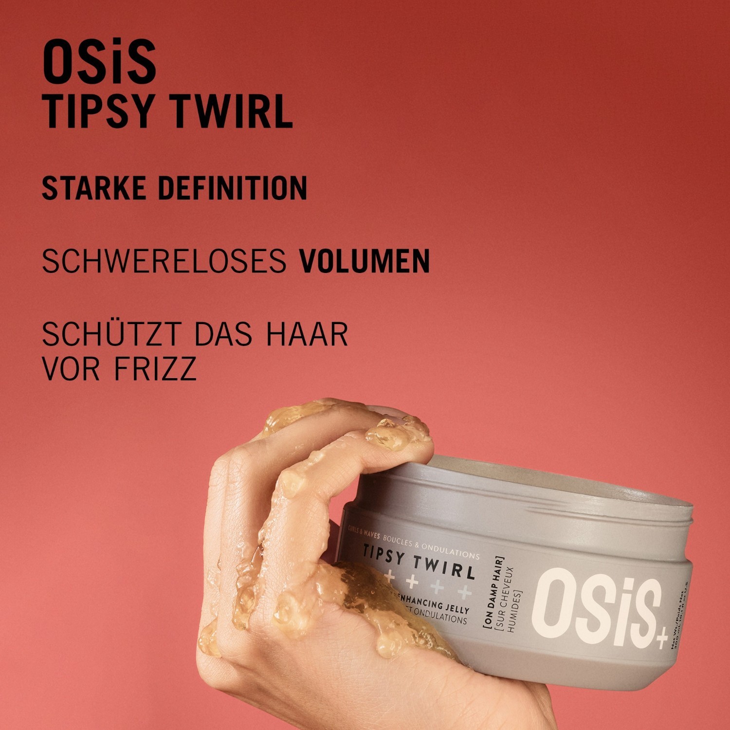 Schwarzkopf profesionalni gel za kosu OSiS+ Curls & Waves Tipsy Twirl - 300 ml