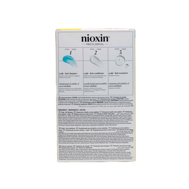 Nioxin Professionals Pack 1 Scalp Hair Natural Non Treated Hair Coffret Cabelo Tratamento Cabelo Natural 1 un 1 un