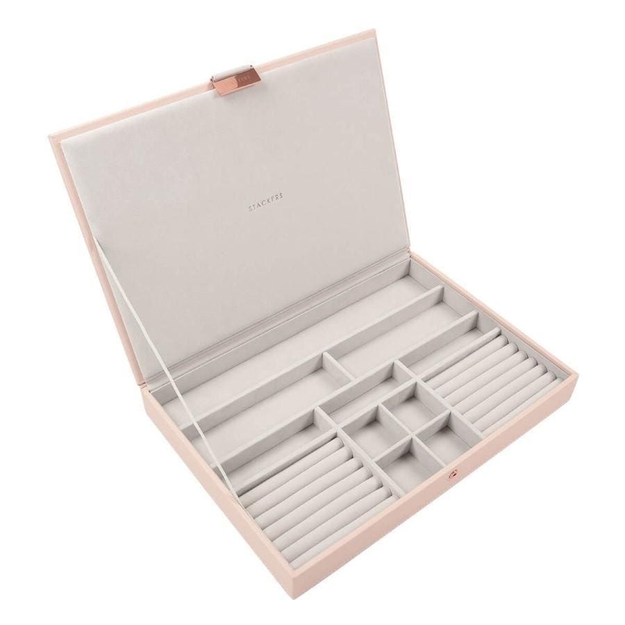 Modni dodatek Stackers Supersize Lidded Blush & Grey - 1 kos