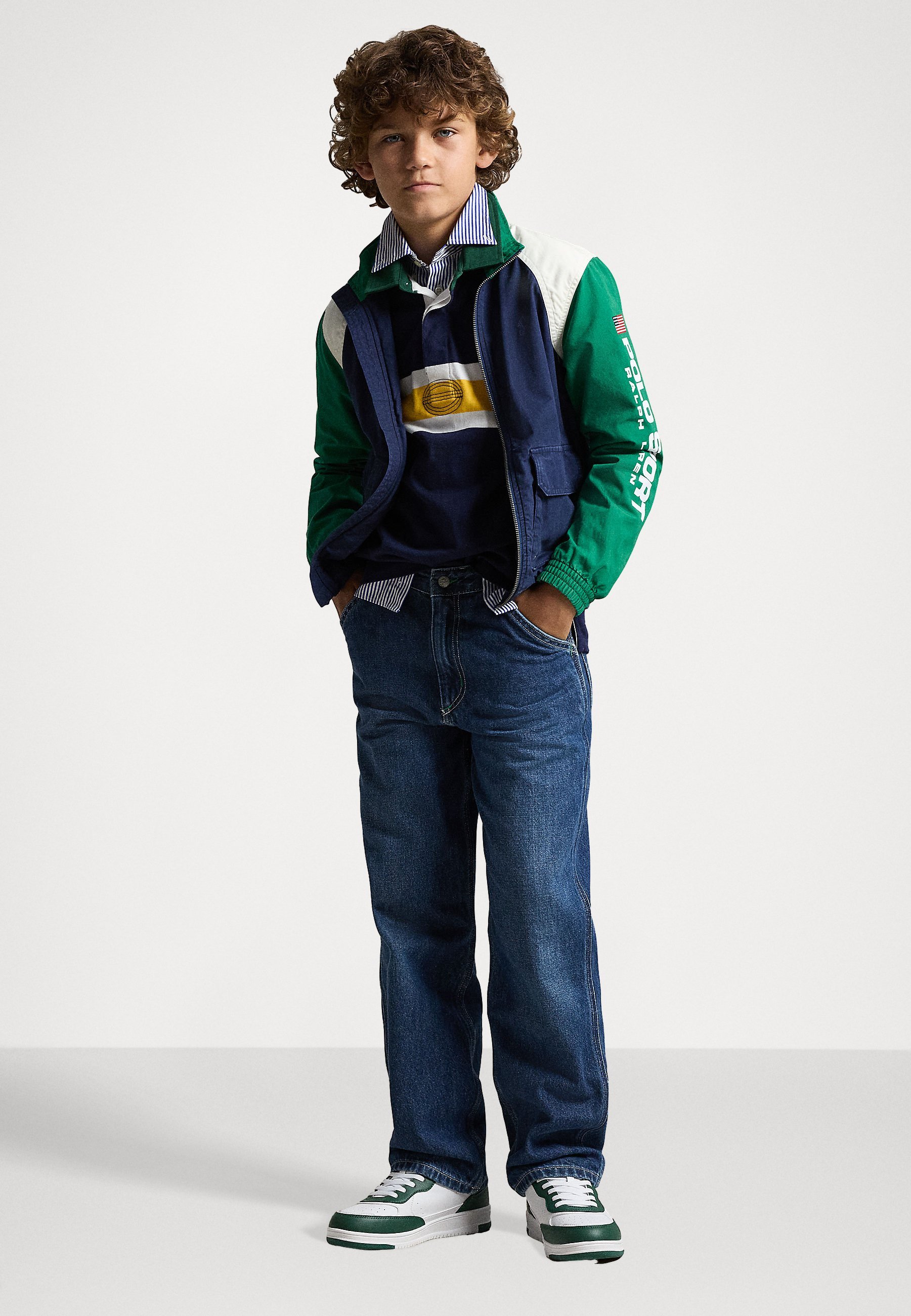 Polo Ralph Lauren POLO SPORT KATOENEN POPLIN JAS - Windbreaker - multi