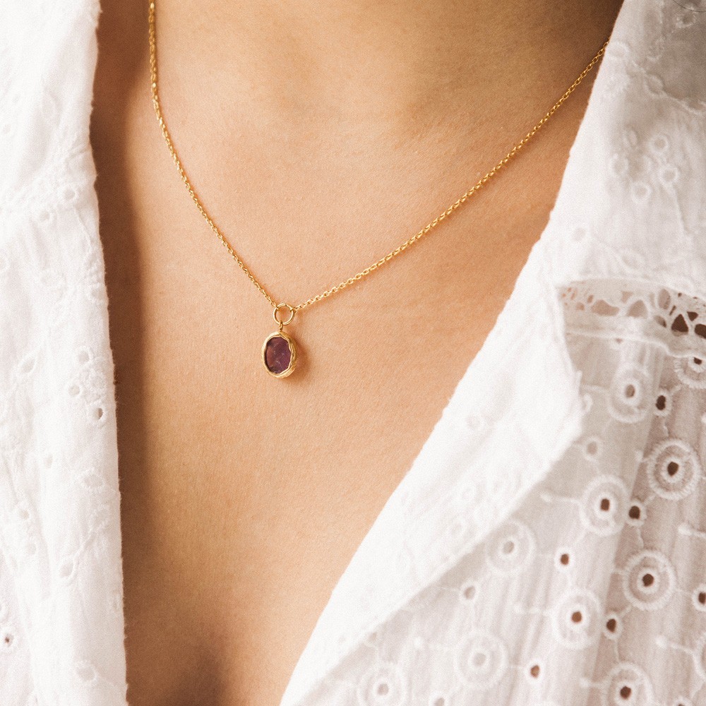 MY JOLIE CANDLE Bougie collier amethyste