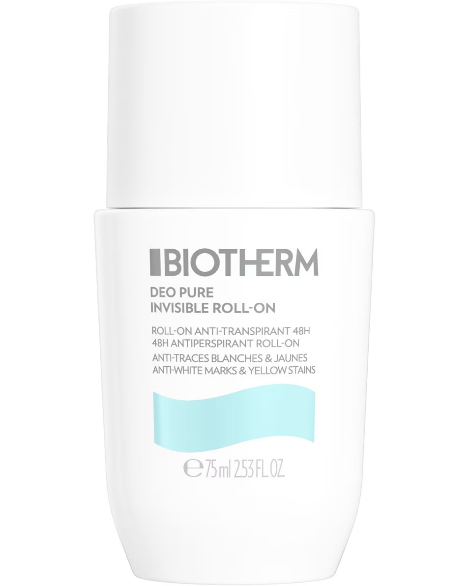 BIOTHERM DEODORANT PURE INVISIBLE ROLL-ON