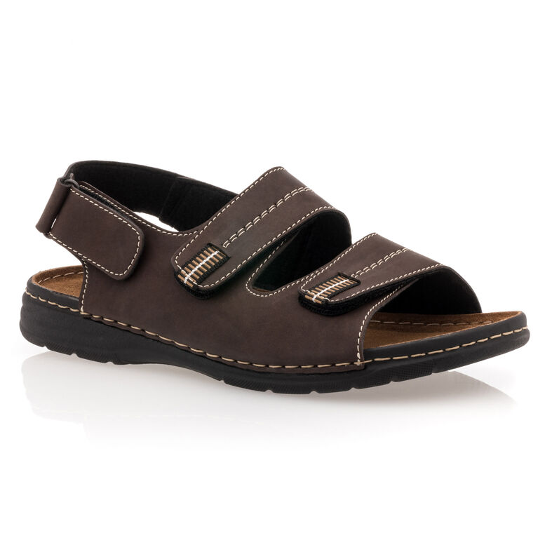  Brązowe sandały męskie / buty z odkrytymi palcami