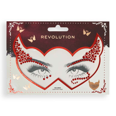 Makeup Revolution samolepilni nakit za obraz Truly Sinful Halloween 1 kos 1 kos