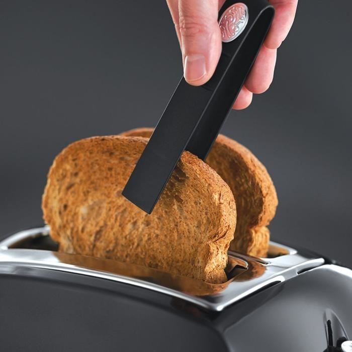 Tostadora RUSSELL HOBBS 22601-56 - Ranuras anchas - Negra