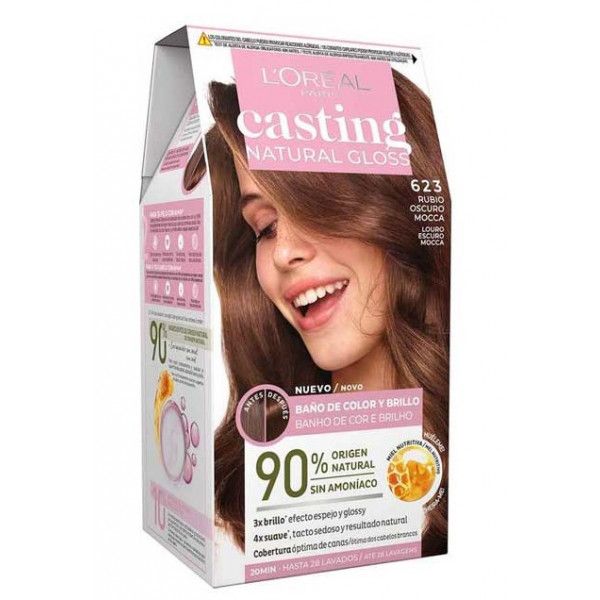 „Casting Natural Gloss“ plaukų dažai be amoniako Plaukų dažai be amoniako
