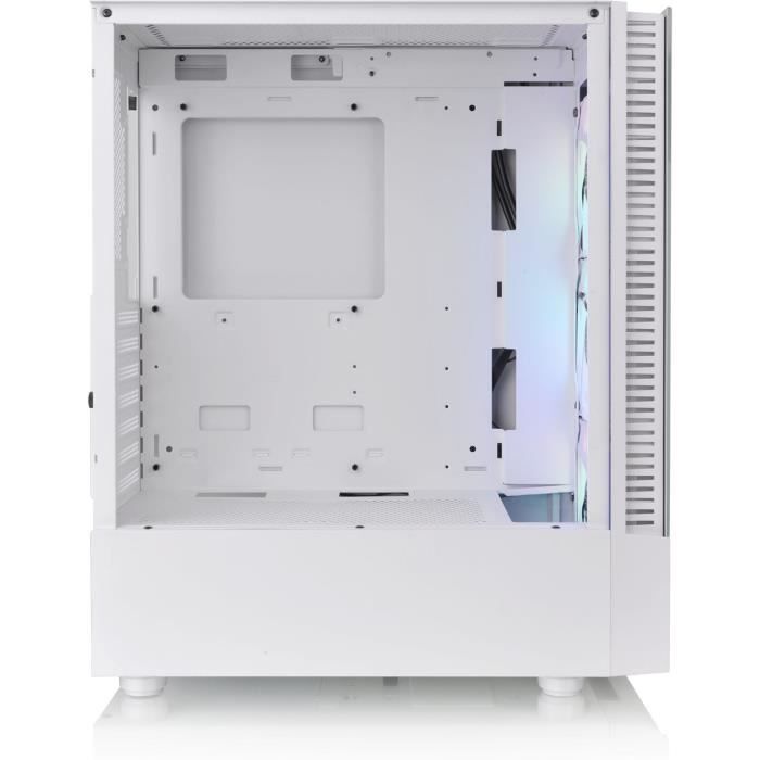 Case per PC - THERMALTAKE - View 200 TG ARGB Snow (Bianco) - Mid Tower - Formato ATX