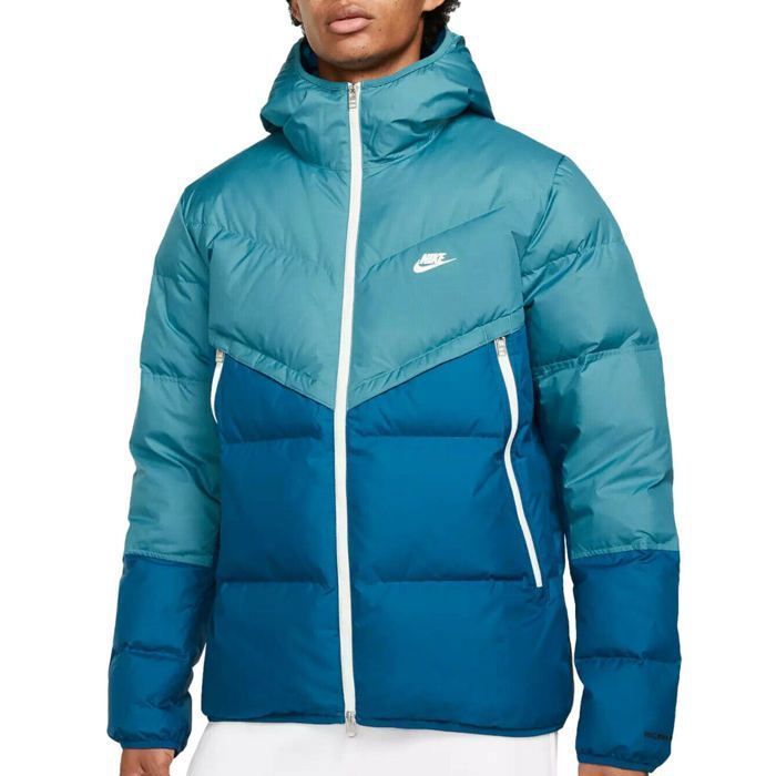 Chaqueta acolchada cortavientos Nike Sportswear Storm-Fit Windrunner - Azul - Hombre - 100% poliéster - Cierre de cremallera