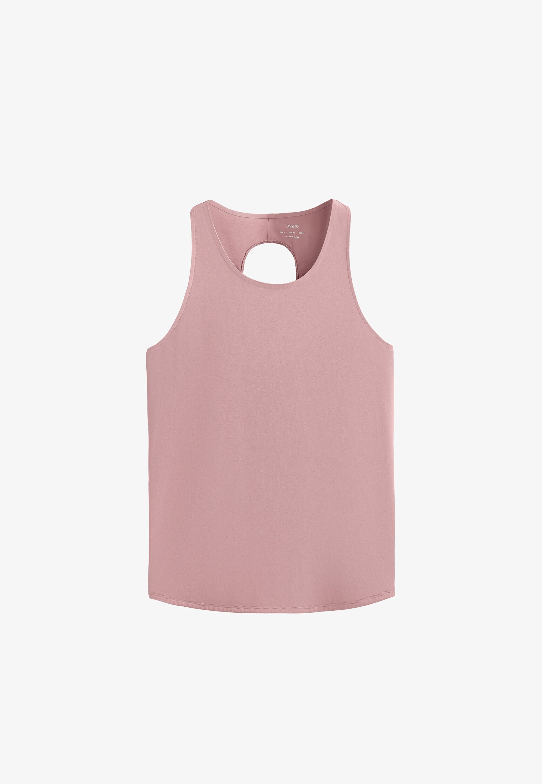 OYSHO CROSS-BACK COMFORTLUX - Felső - lazacszínű