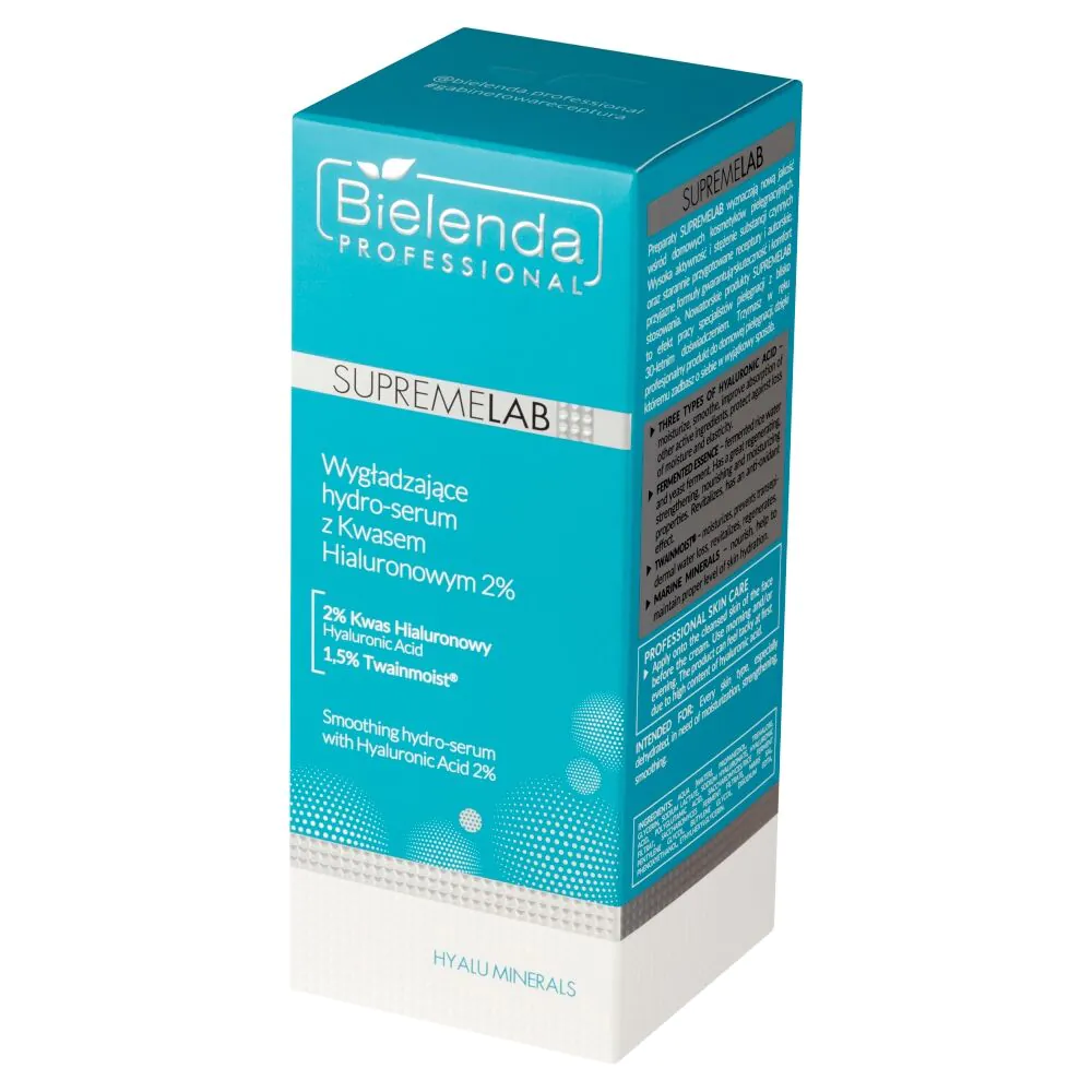 Bielenda Professional Supremelab Hyalu Minerals Wygładzające hydro-serum z Kw. Hialuronowym 2%