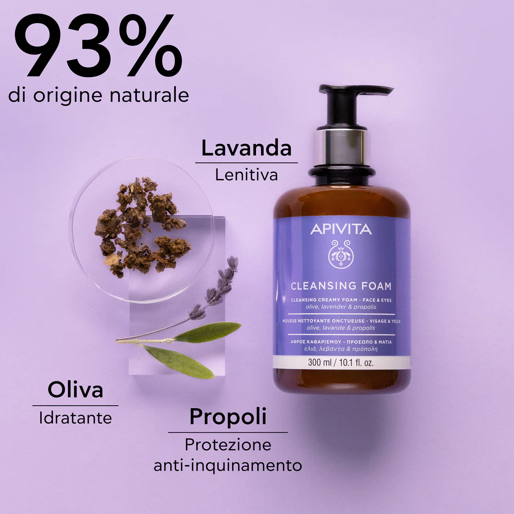 Detergenti e Struccanti Mousse Detergente cremosa - per  Viso e Occhi - Mousse detergente viso
