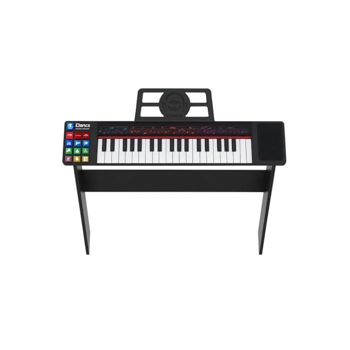 Children's electric piano - iDance - 37 keys - Rechargeable battery - 8 rhythms - 22 songs - Wooden base
