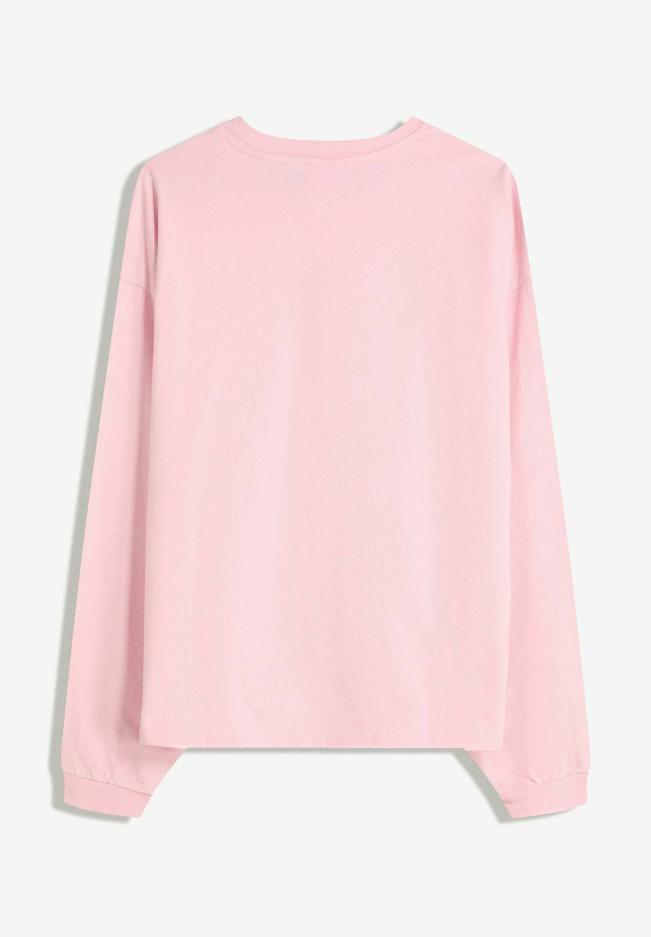 Bershka top met lange mouwen, boxy model - Top met lange mouwen - lichtroze