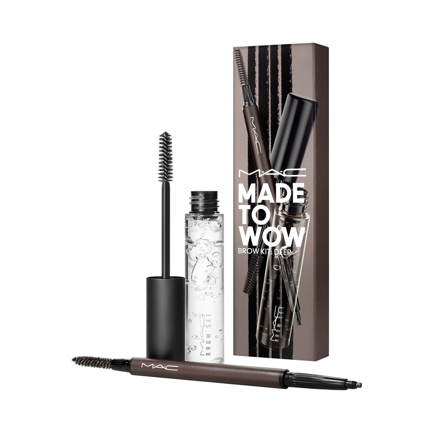 Sopracciglia Made To Wow Brow Kit - Gel e mascara sopracciglia