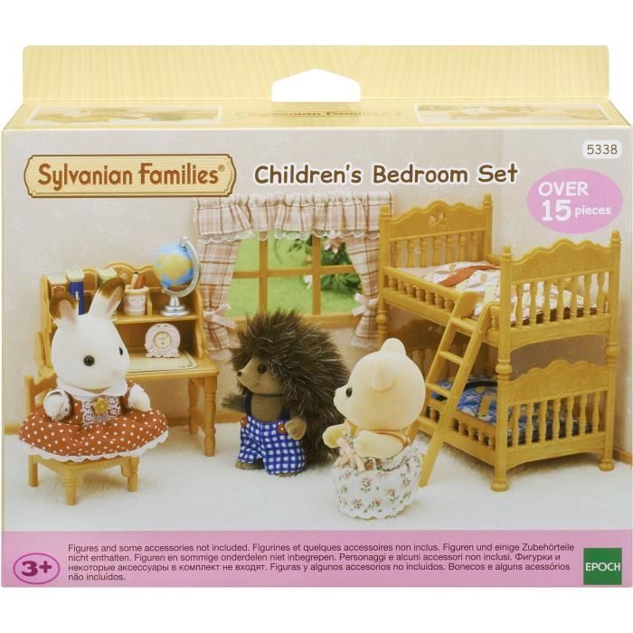 Miniature Figures - Sylvanian Families - 5338 - The Children's Bedroom - Children's Furniture and Accessories