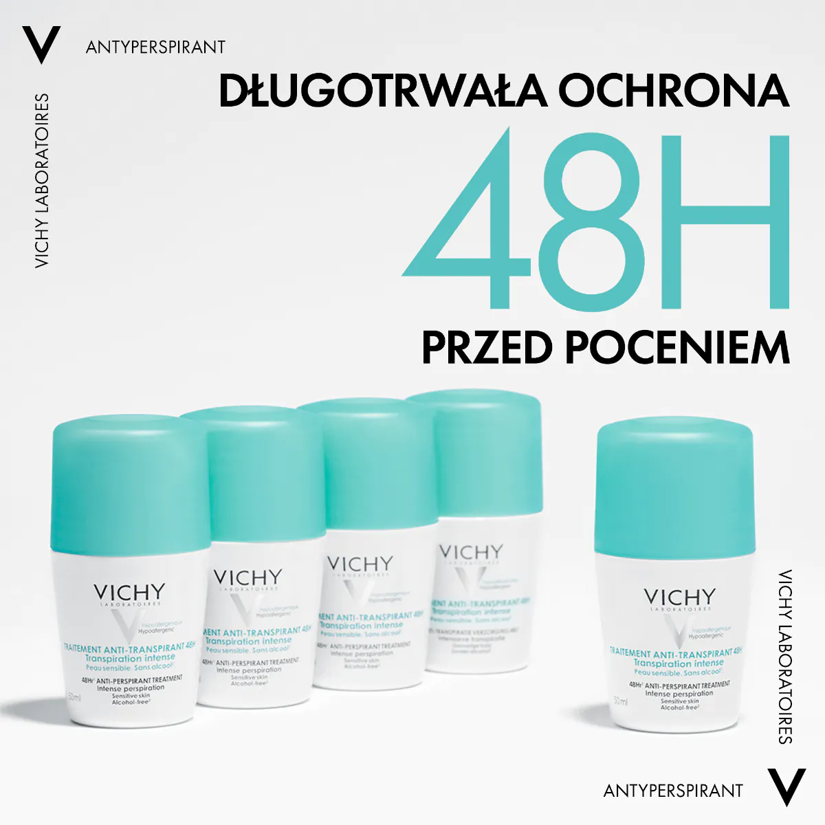 Vichy Deo Anti-Transpirant 48H Antperspirant w kulce
