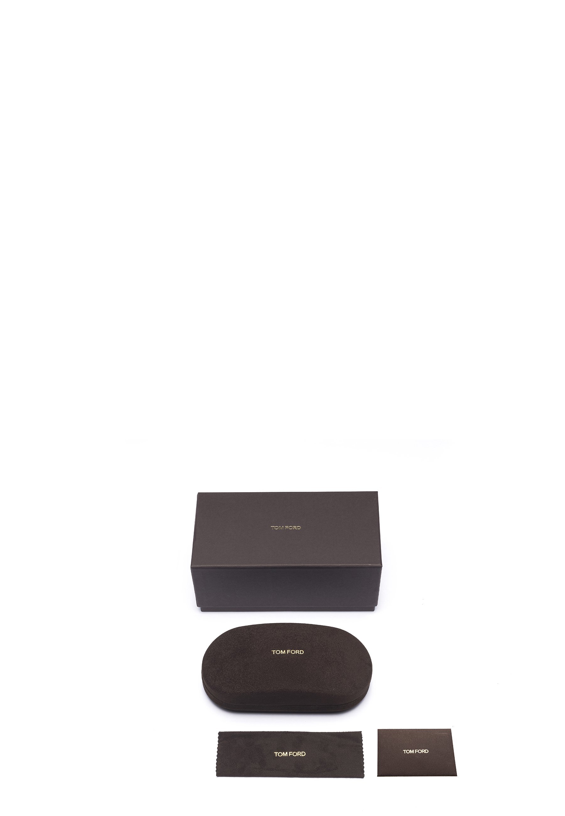 Lunettes de soleil Tom Ford - noir brillant gris fumé