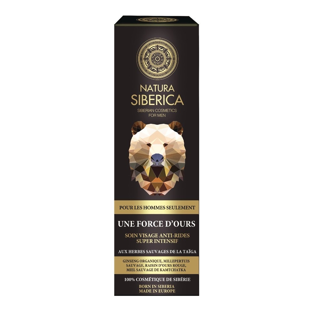 Natura Siberica Une Force d'Ours Soin Visage Anti-Ride Super Intensif