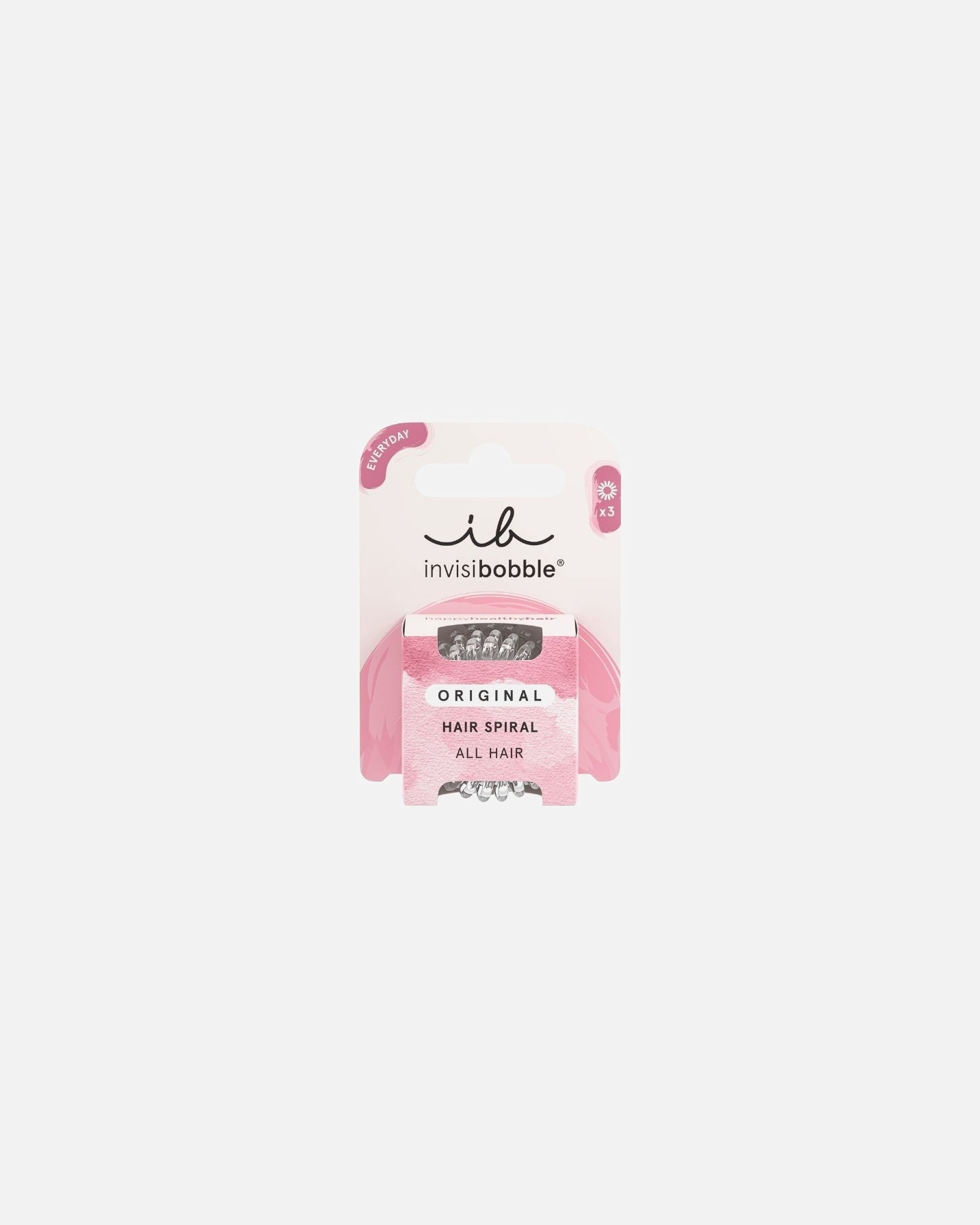 Invisibobble Everyday Crystal Clear matu gumijas - 1 gab.