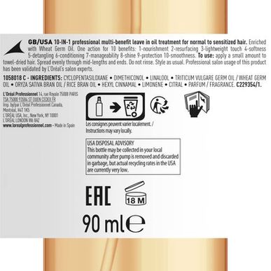 L'Oréal Professionnel Serie Expert Absolut Repair Huile 10-En-1 Intensiv reparasjonsserum for skadet hår 90 ml 90 ml