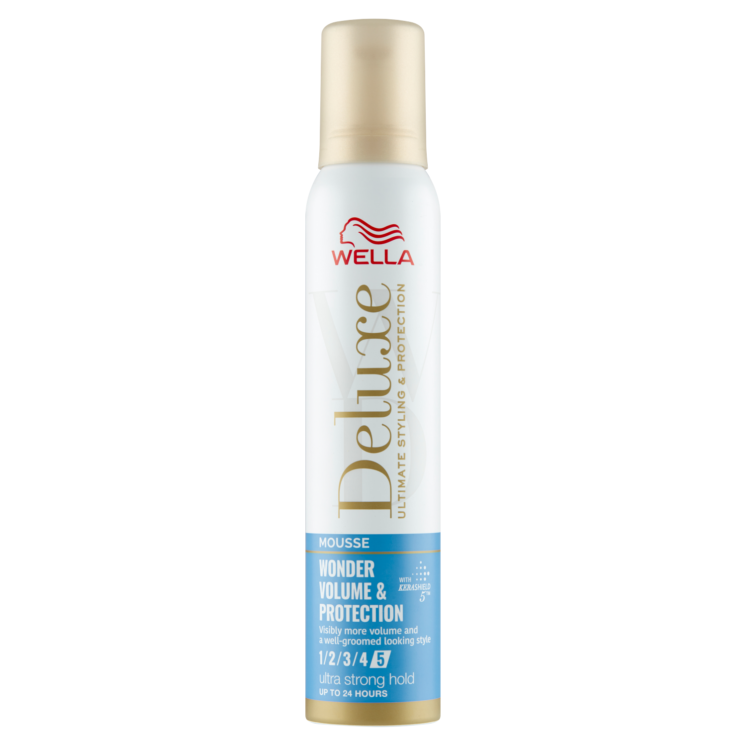 Wella Ultra Strong Hair Mousse 200ml Deluxe Wonder Volume Protection