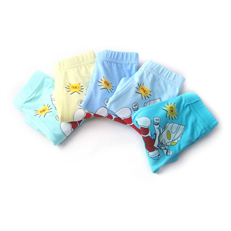 5 piezas/ropa interior para niños, calzoncillos bóxer de algodón para niños, calzoncillos para niños, ropa interior infantil