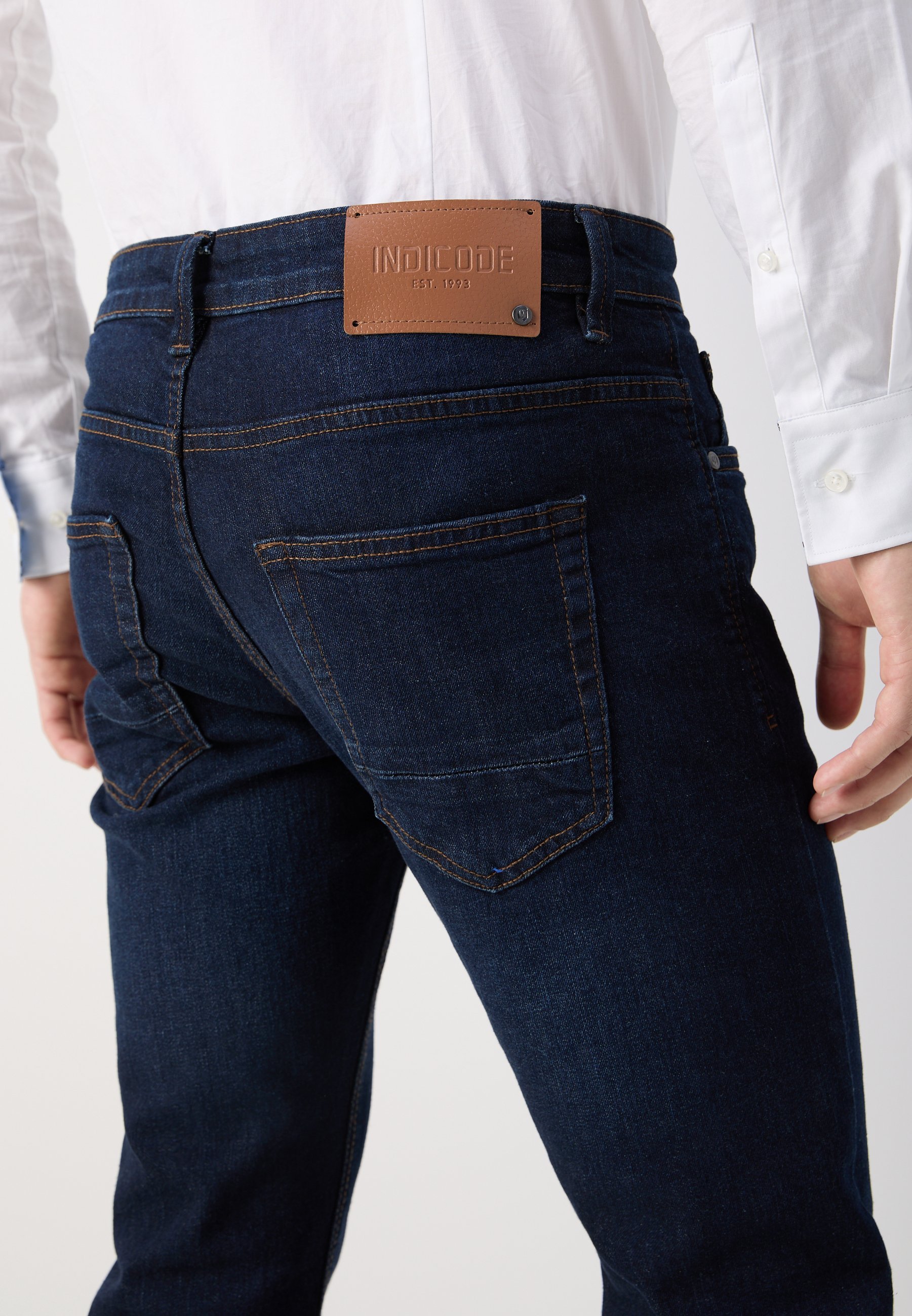 INDICODE JEANS Slim fit jeans - blauw