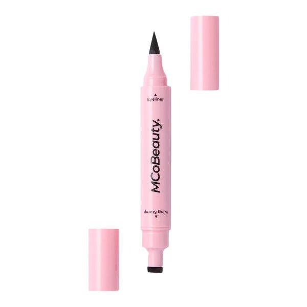 Duo de eyeliner lichid și ștampilă Black Winged de la MCoBeauty<br>3ml
