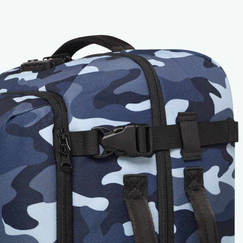 Cabaia Valigia piccola Bimini morbida con 2 ruote, blu