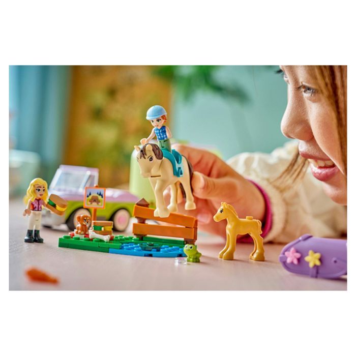 LEGO Friends 42695 Horse and Foal Trailer - Building Set for ages 7+