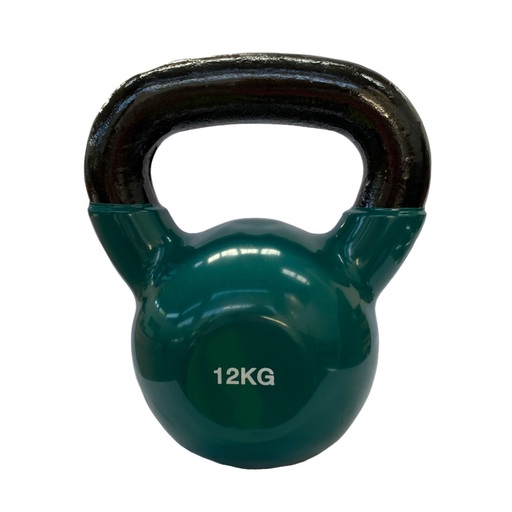  Fitness Vinyl Kettlebell Deluxe 12 Kgs