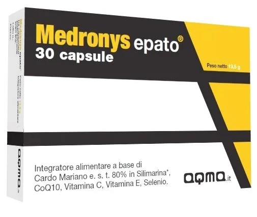 Medronys Epato Supplement 30 capsules Lever- en spijsverteringsfunctie