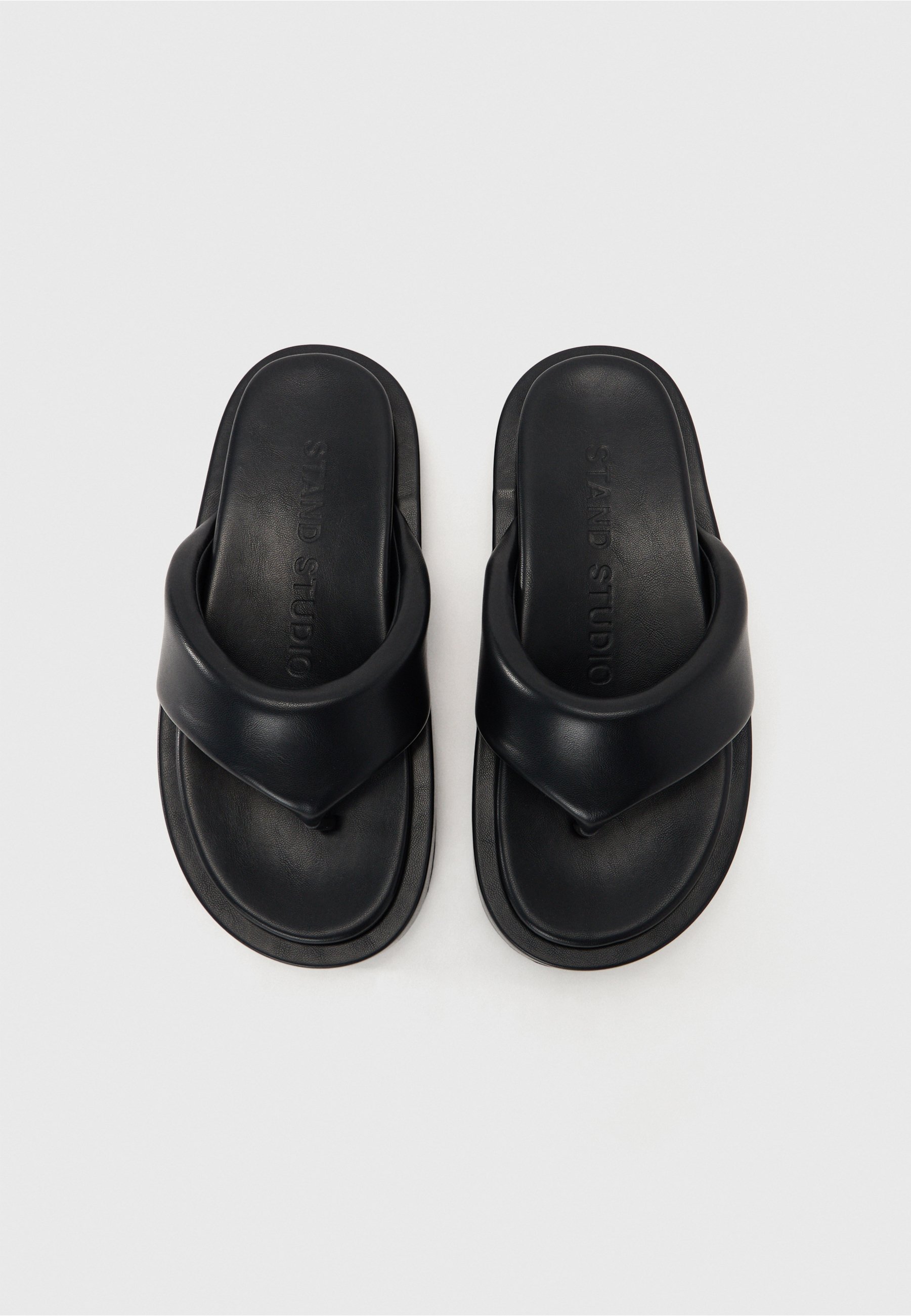 STAND STUDIO EDEN - T-bar sandalen - zwart