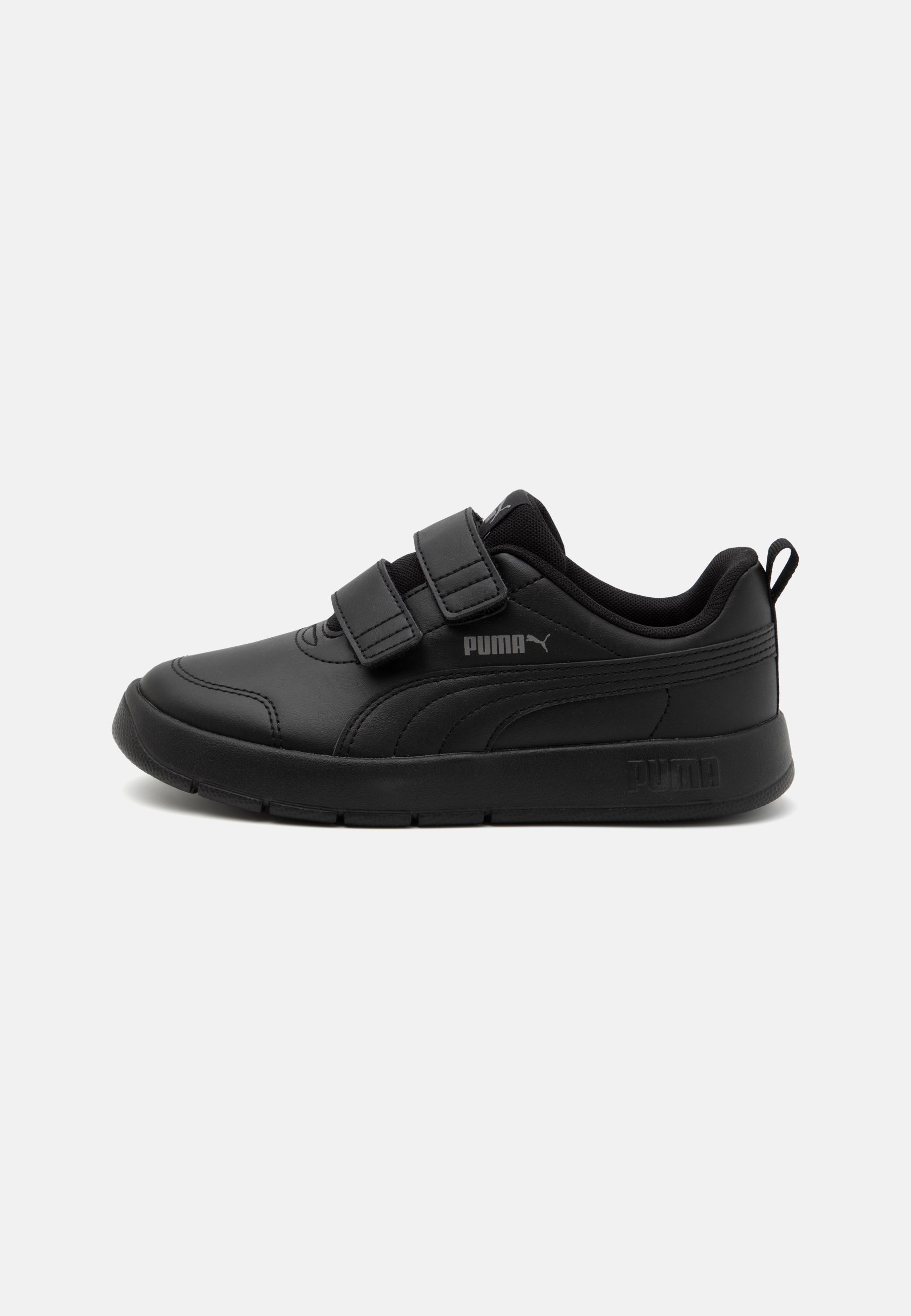 Puma COURTFLEX V3 UNISEX - Hardloopschoenen voor op de weg - zwart/gietijzer