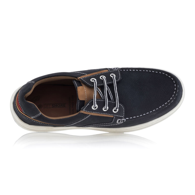 Mocasines/zapatos náuticos azules para hombre