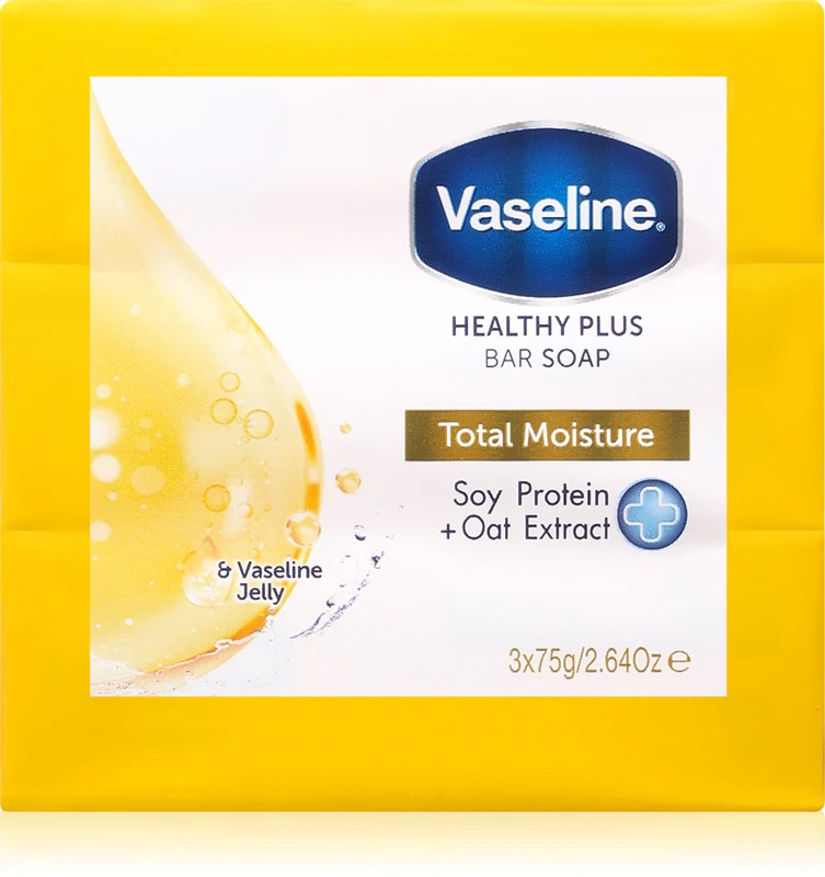 Komplet trdega mila Vaseline Total Moisture
