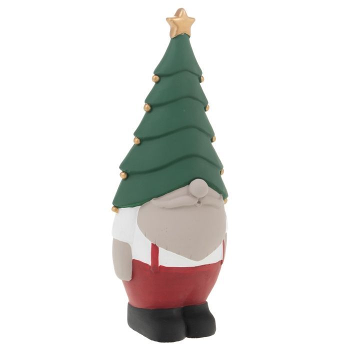 Gnomo de jardín de Papá Noel de 39,5 cm - Amadeus