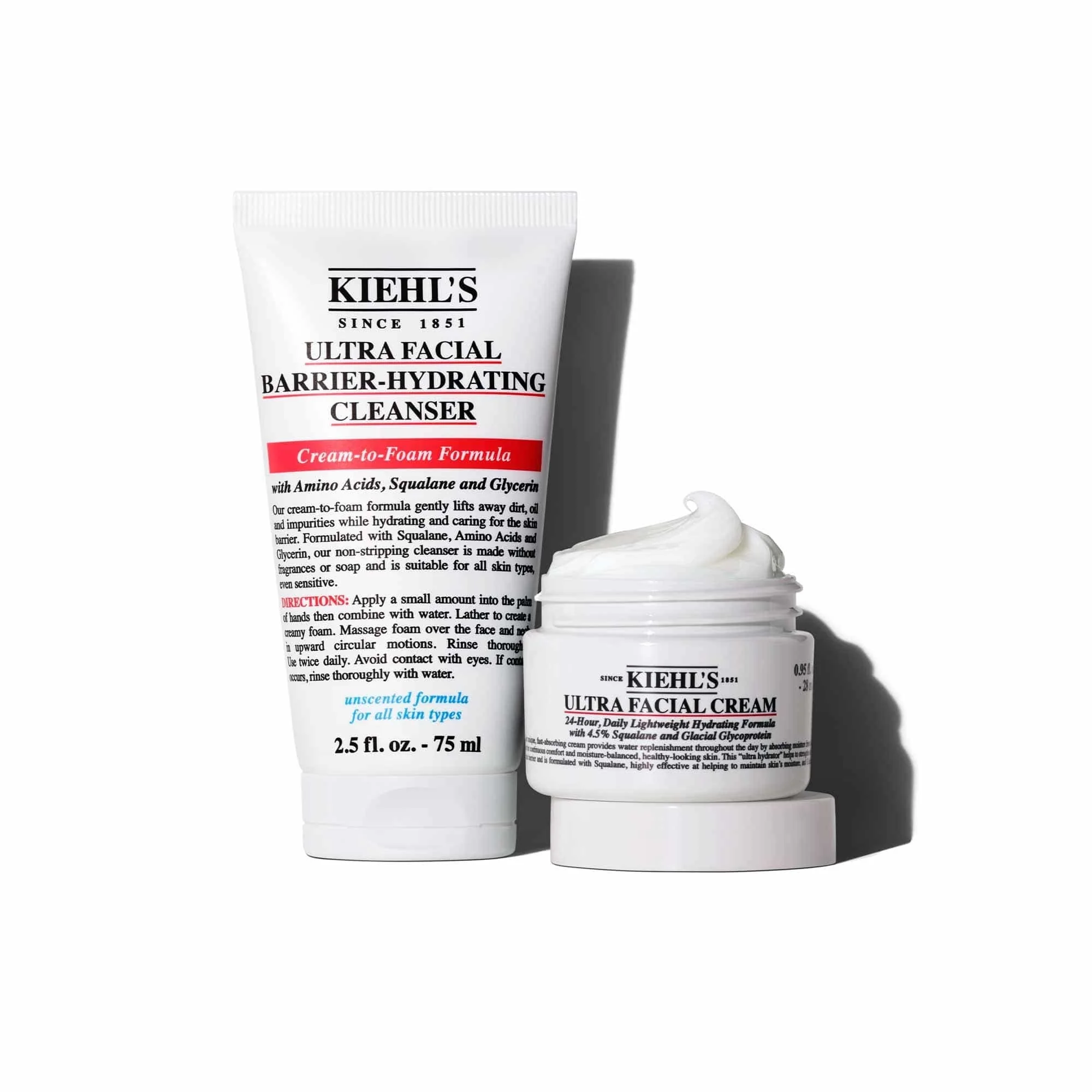 Detergenti & Esfolianti Cofanetto  HYDRATE ALL THE WAY - Cofanetto Idratante, Gel detergente viso, Crema viso giorno idratante