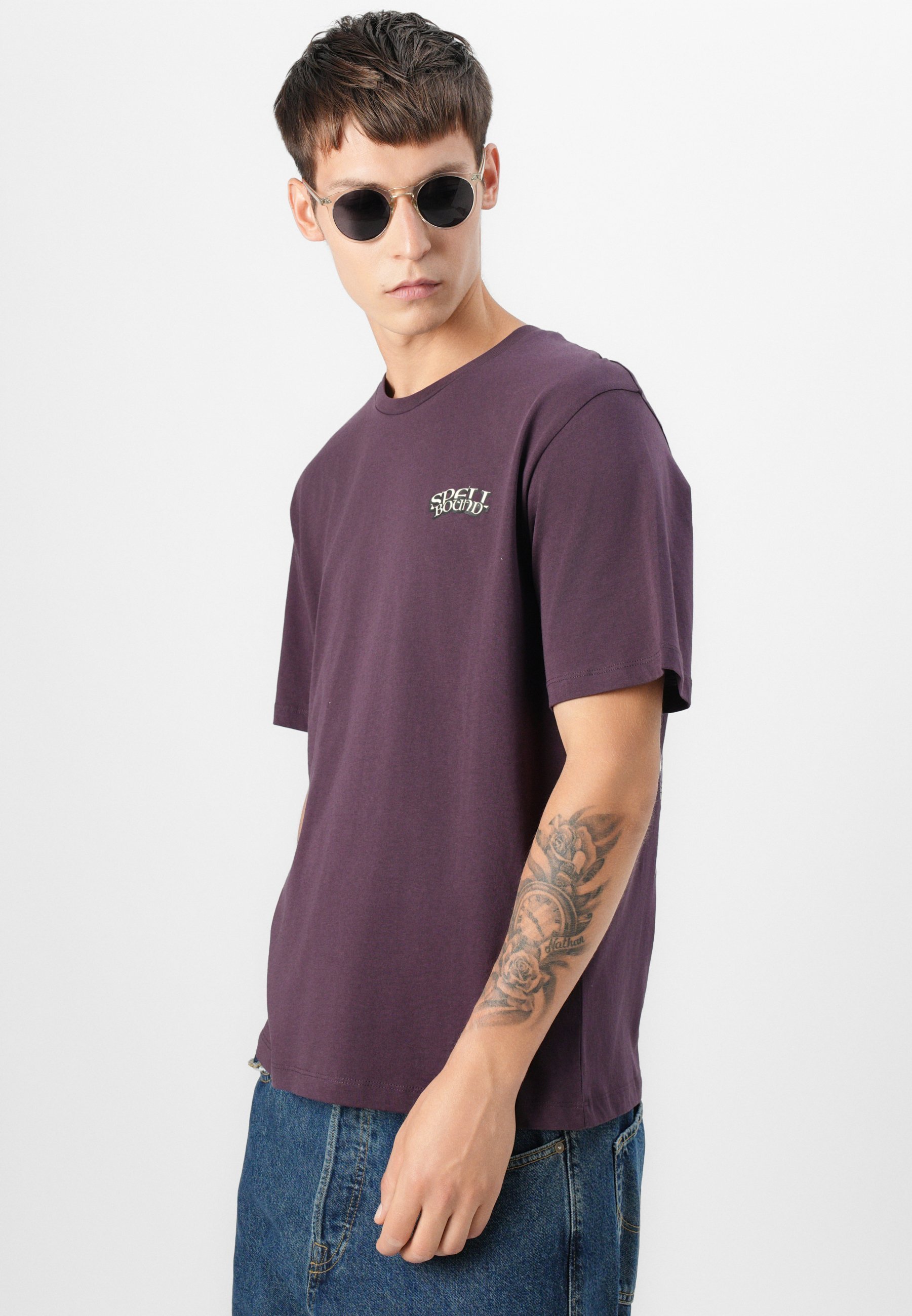 Jack & Jones JJIALEX JJORIGINAL - Jean baggy - denim bleu