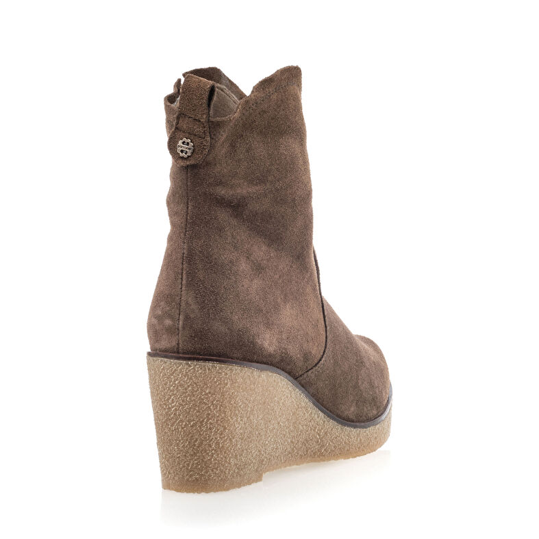 Botas femininas marrons / Botas de cano curto
