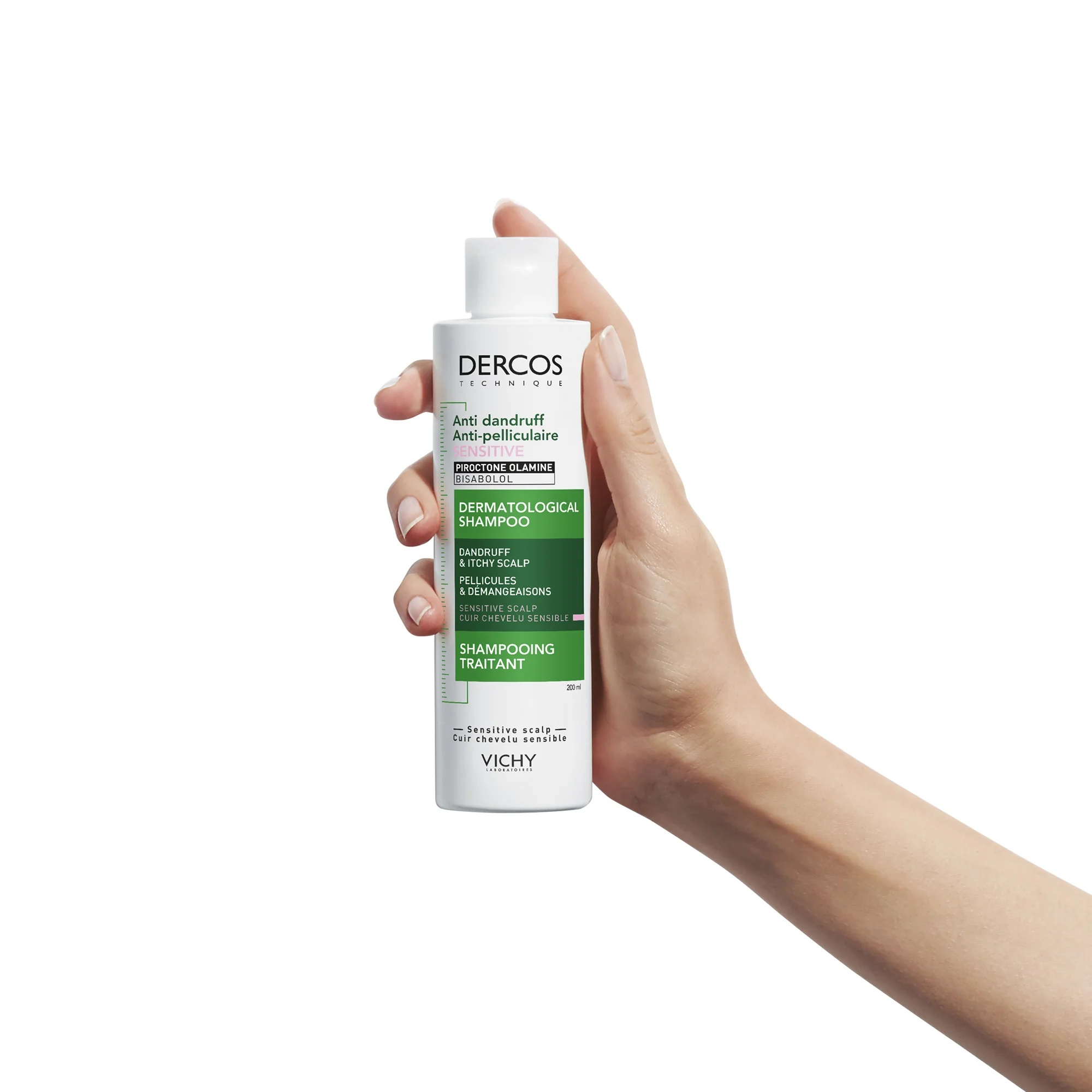 Vichy Dercos Shampoo Anticaspa para Couro Cabeludo Sensível 200 ml