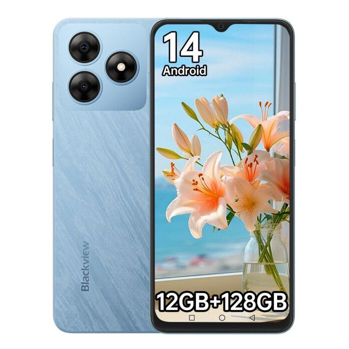 Blackview WAVE 8 Smartphone - 12GB + 128GB - HD+ 6,56
