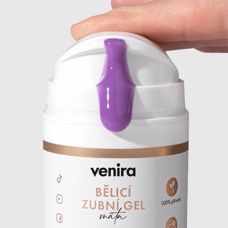 Venira balinamasis dantų gelis