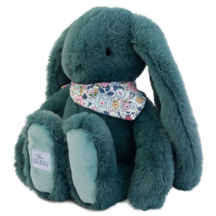 Doudou et Compagnie - Fleurette Green Rabbit Plüschtier 35 cm
