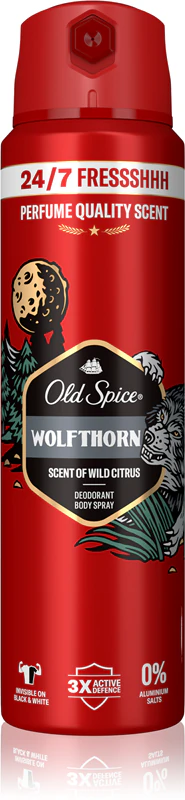 Deodorant v spreji Old Spice Wolfthorn pre mužov