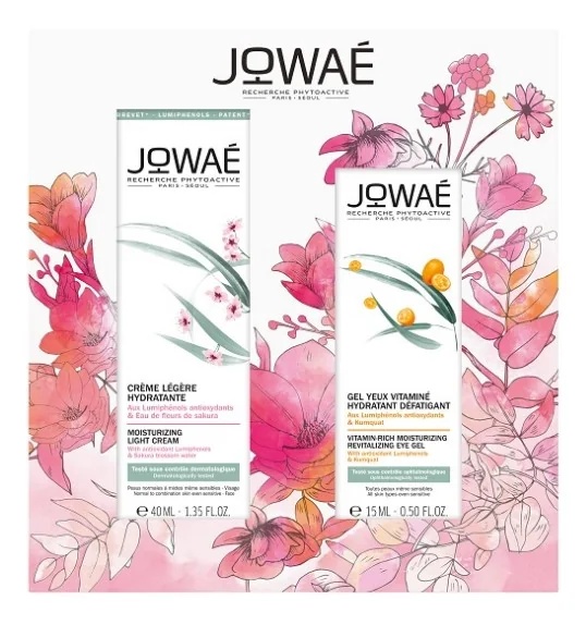 JOWAE Jowaé Crème hydratante légère + gel contour des yeux Hydratation du visage