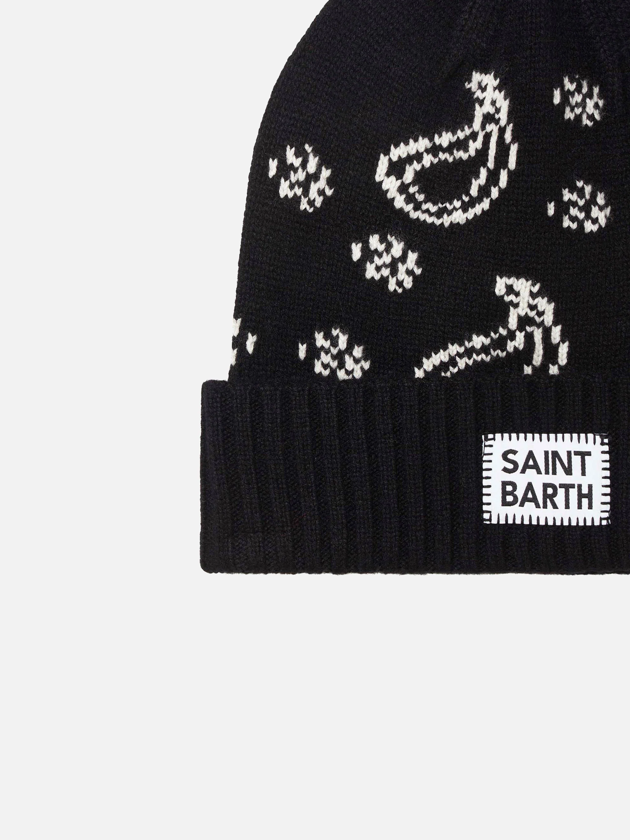 Herrenmütze mit Bandana-Print