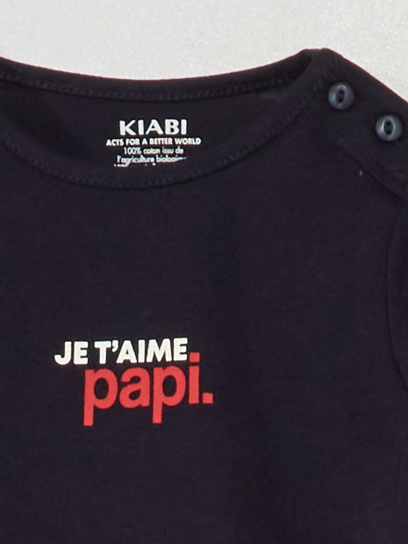 T-shirt met lange mouwen - BLAUW